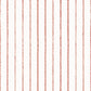 Image of Crayon Stripe in Tomato Wallpaper