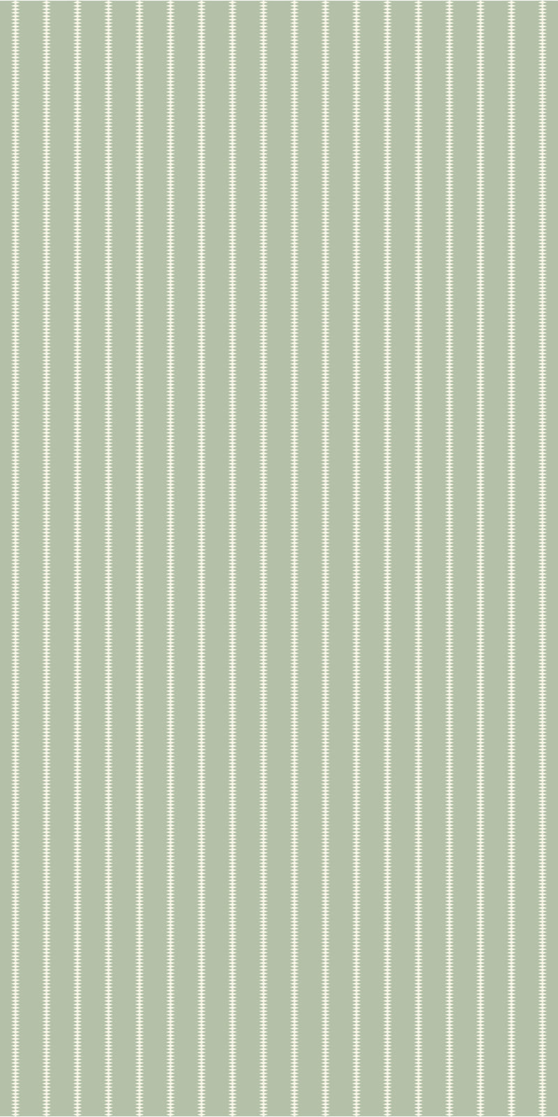 Diamond Stripe in Sage/Cream color