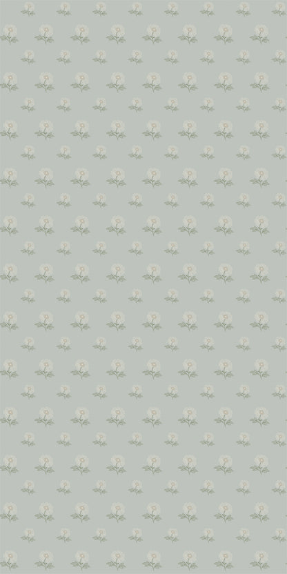 Image of Ditzy Floral in Blue Wallpaper
