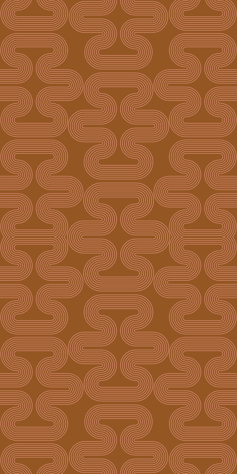 Endless End in Brown color