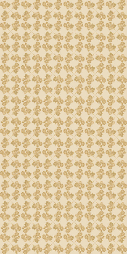 Espalier Wallpaper in Straw