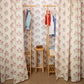Field Floral Sheer Fabric in Mulberry