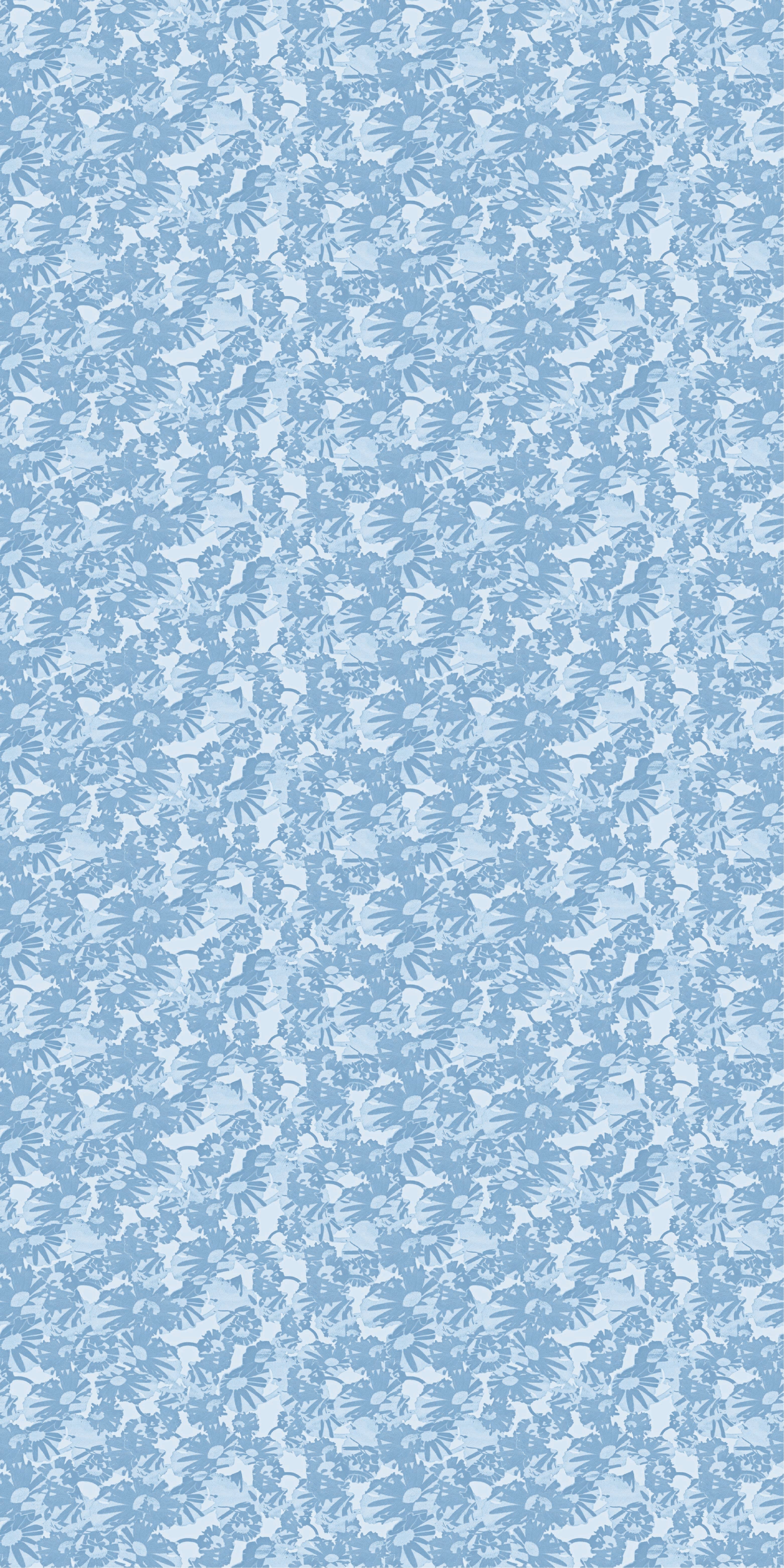 Flora in Blue Bird color