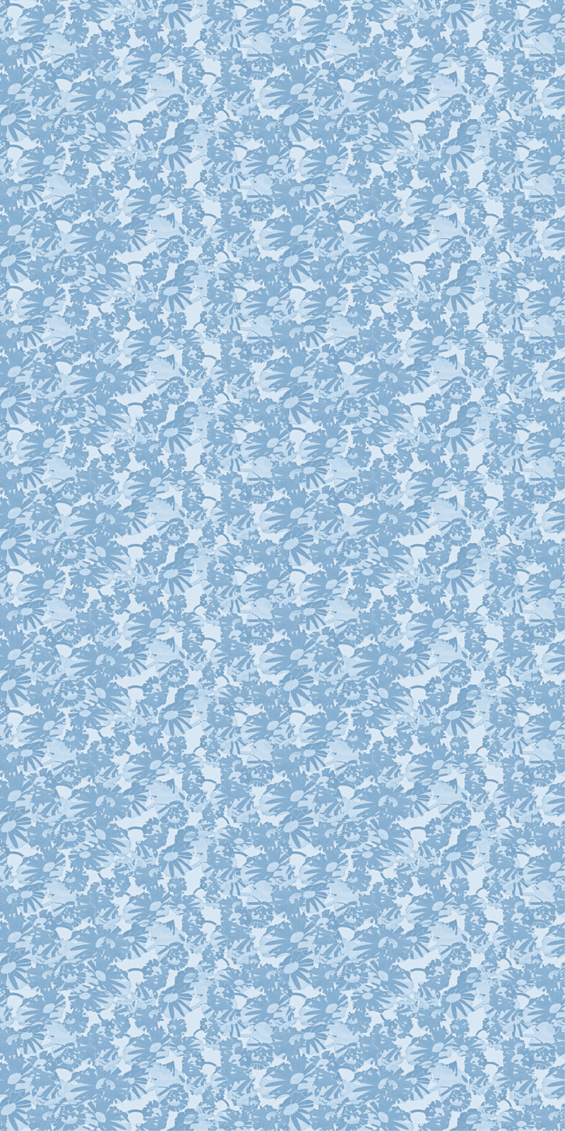 Flora in Blue Bird color