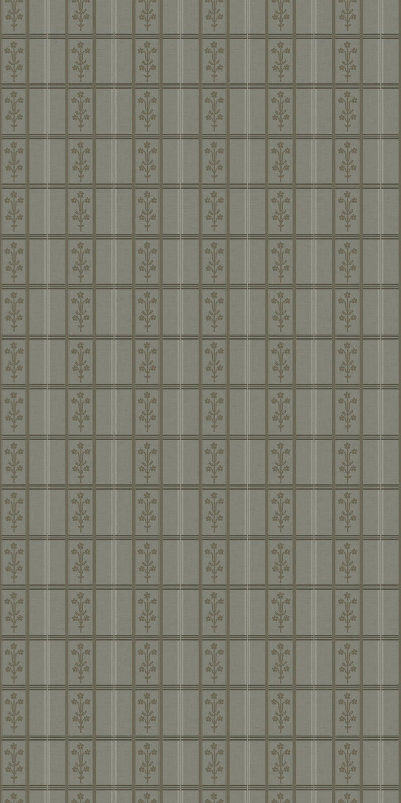 Flora Plaid in Sage/Olive color