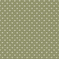 Image of Floret in Olive/Cream Wallpaper