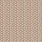 Image of Flower Stamp in Brown Cream Wallpaper