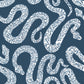 Image of Garden Snake in Dark Blue Wallpaper