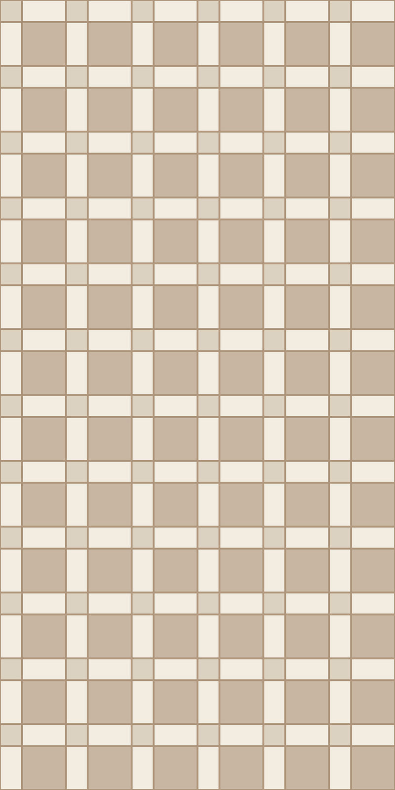 Heritage Check Tile Decal in Tanglewood color