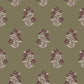 Image of Heritage Floral Wallpaper in Spruce