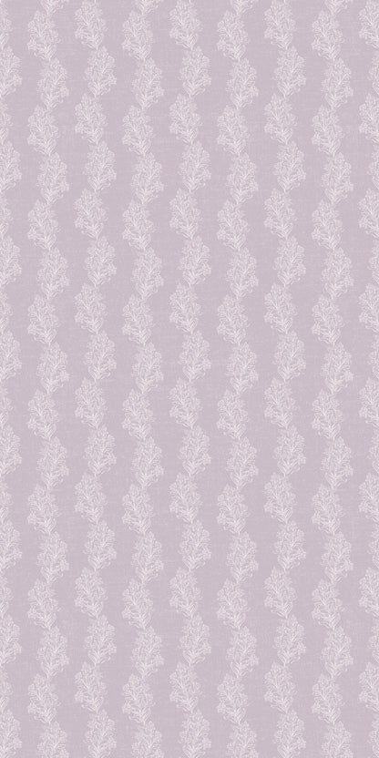Image of Heritage Vine in Lilac Wallpaper