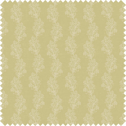 Heritage Vine Fabric in Litchen/Cream