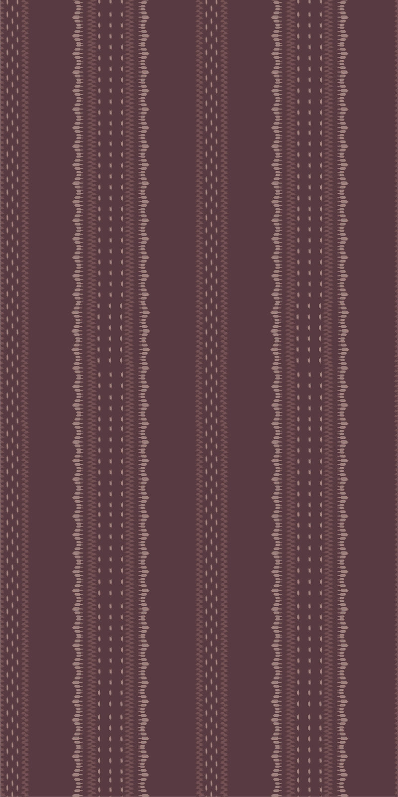 Heritage Stripe in Dark Plum color