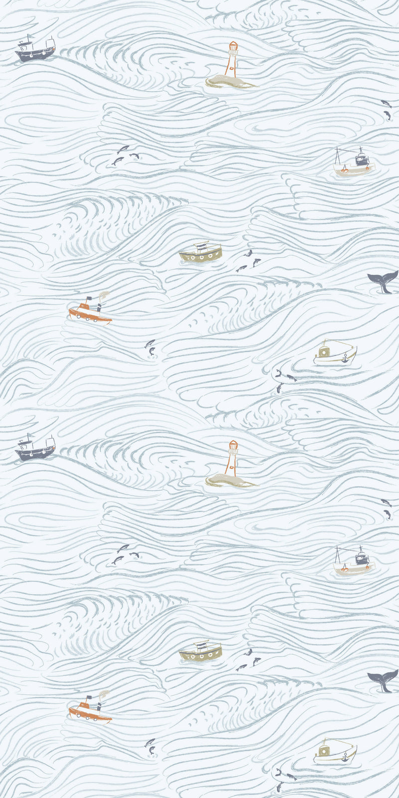 High Seas in Blue color