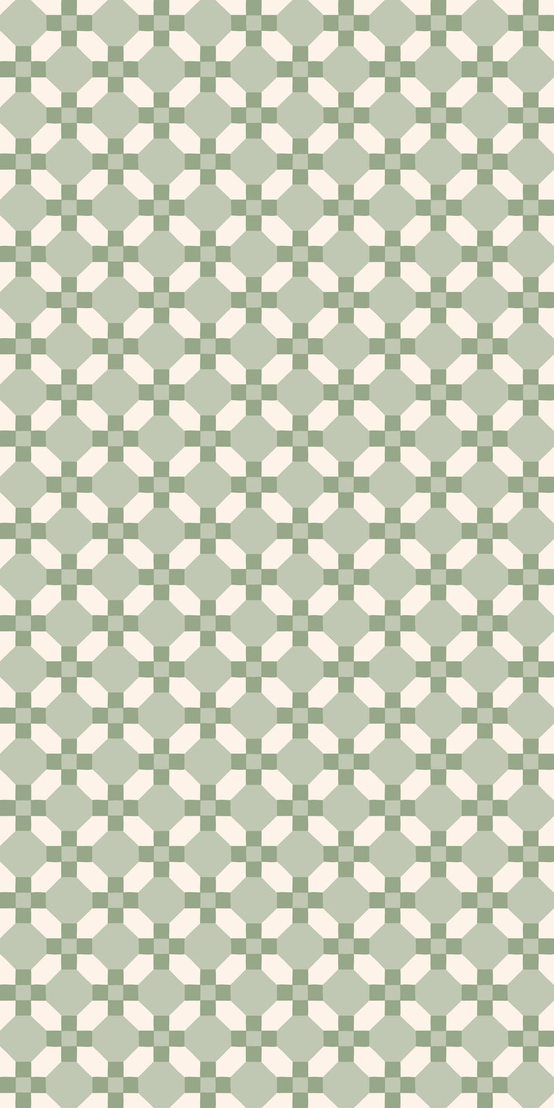 Honeycomb Tuile in Sage color