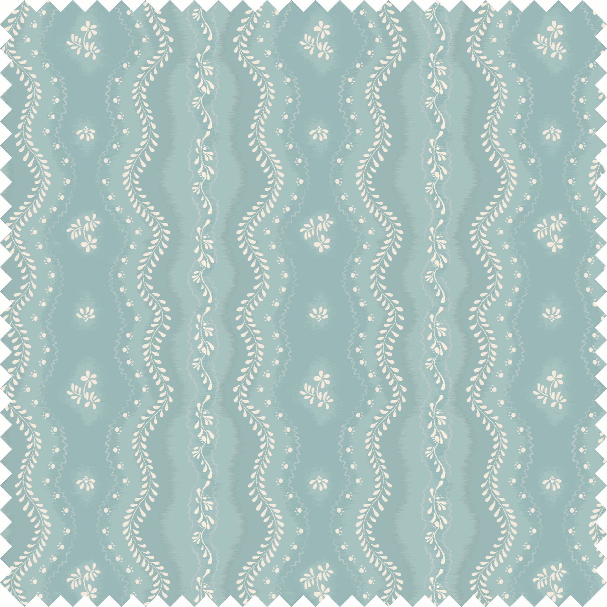 Idlewild Sheer Fabric Fabric in Sky Blue