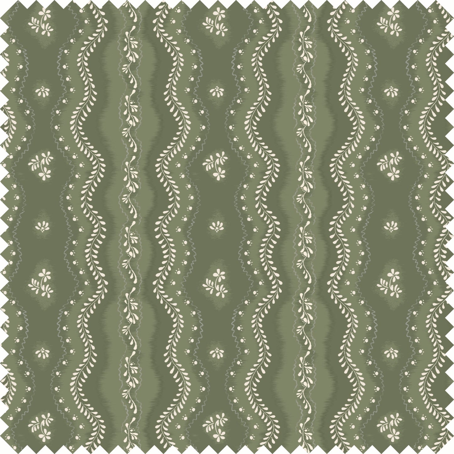 Idlewild Fabric Fabric in Olive