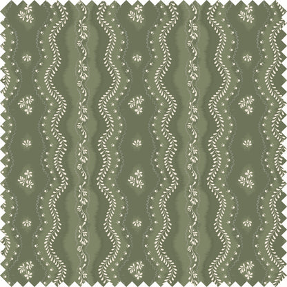 Idlewild Fabric Fabric in Olive
