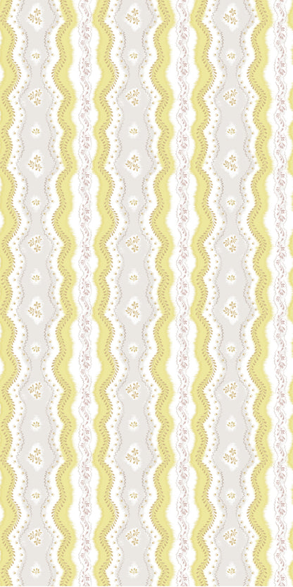 Image of Kent Street in Marigold Wallpaper