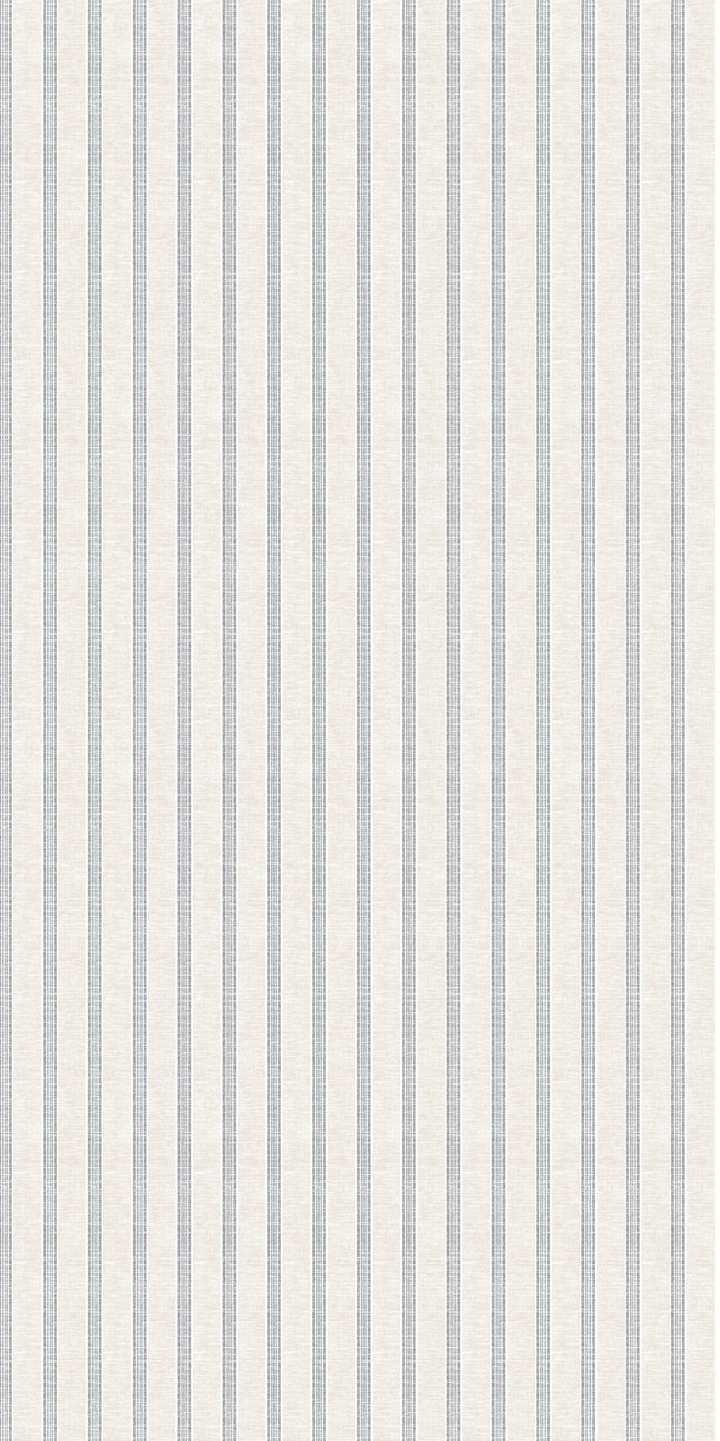 Linen Stripe in Oat/Navy color