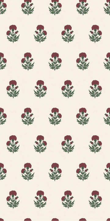 Marigold Block Print