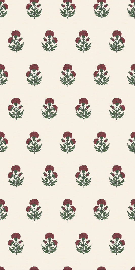 Marigold Block Print