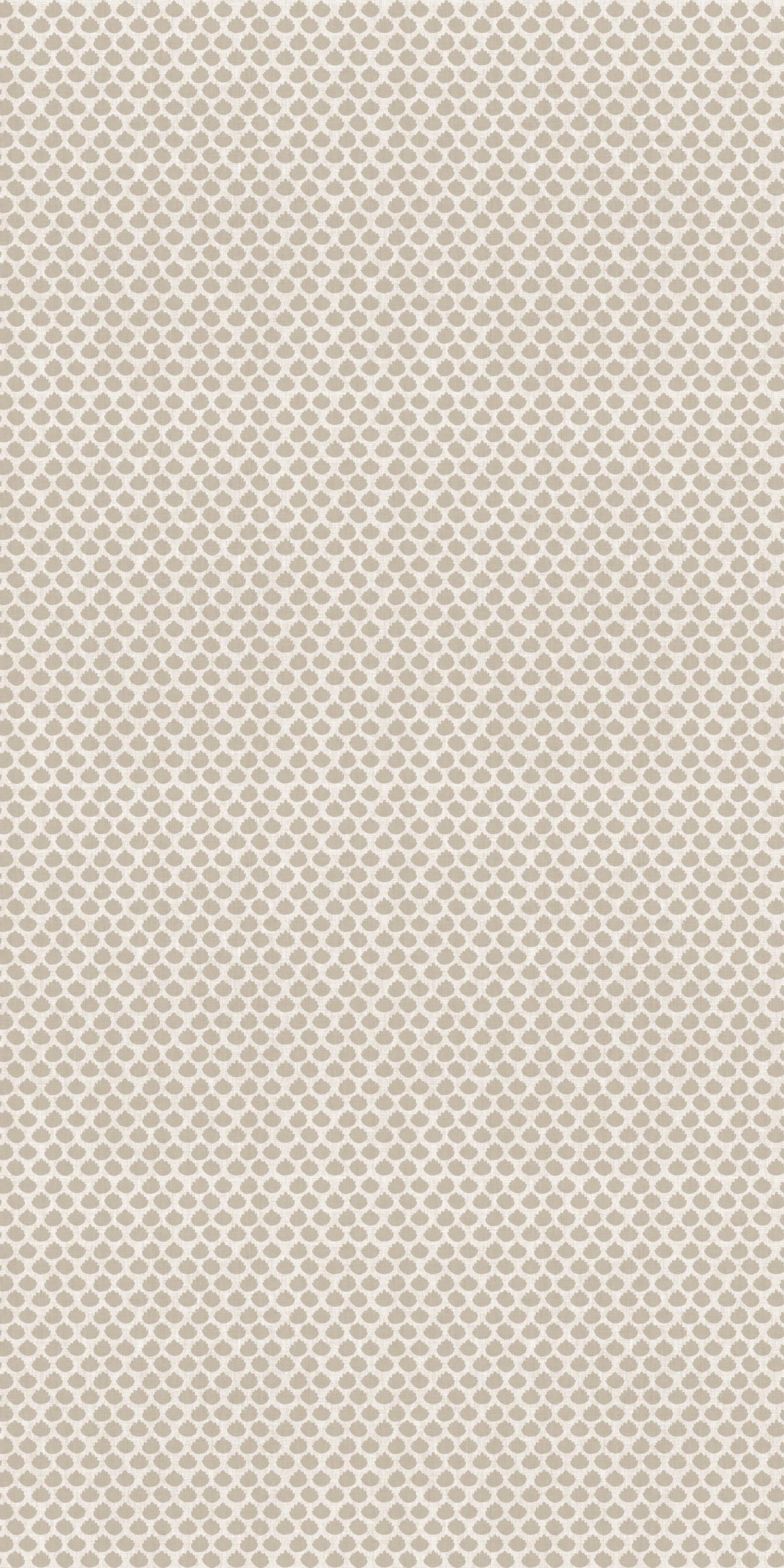 Markham Linen Fabric in Cream/Mushroom