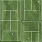Image of Match Point in Grass Wallpaper