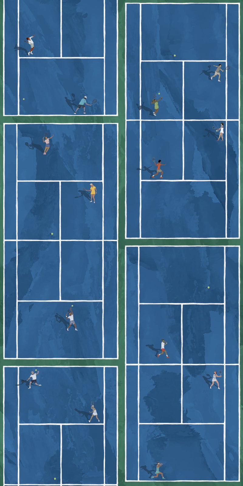 Match Point in True Blue color