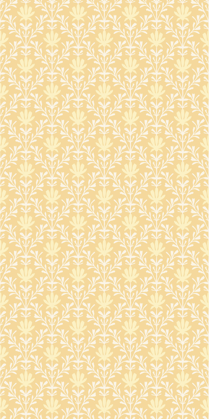 Mist Floral in Lemon Bloom color