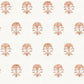 Image of Nargis Block Print in Terracotta Wallpaper