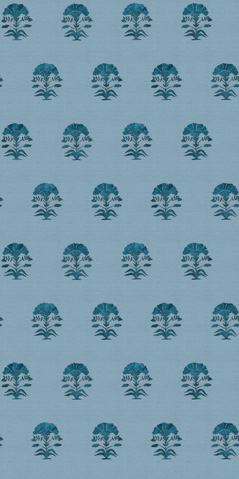 Nargis Block Print in Denim/Indigo color