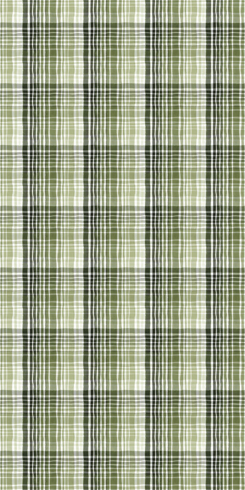 Ombre Plaid in Green color
