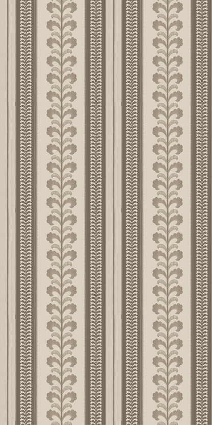 Image of Pickart Stripe in Cedar Wallpaper