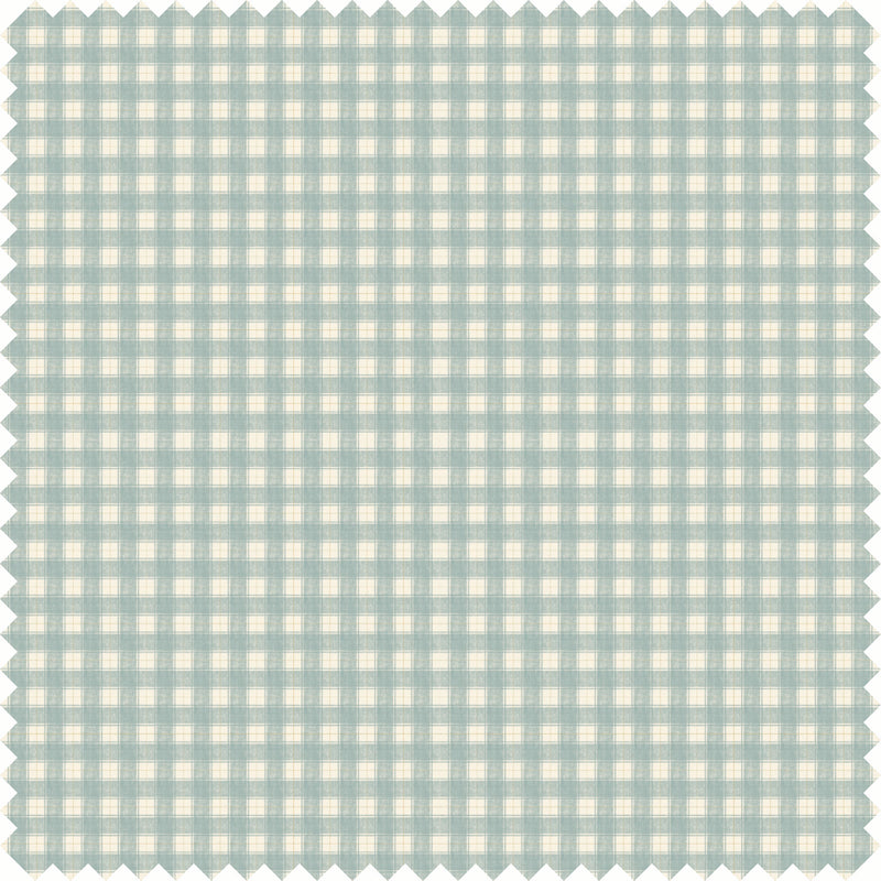Picnic Plaid Fabric in Mineral color
