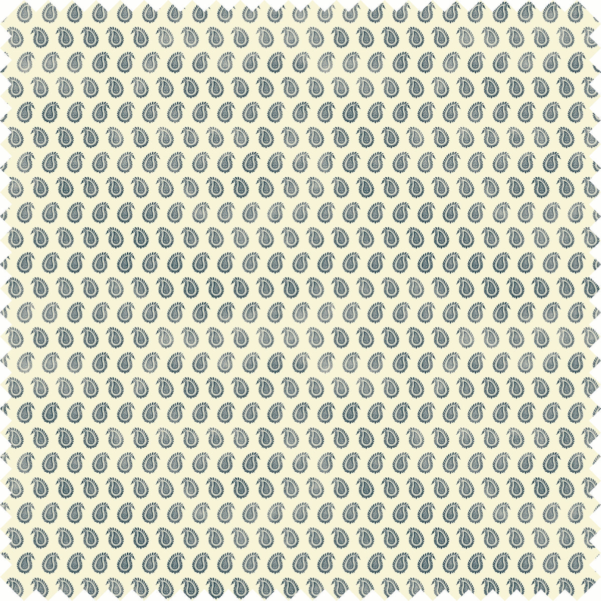 Pinewood Paisley Sheer Fabric Fabric in Lagoon