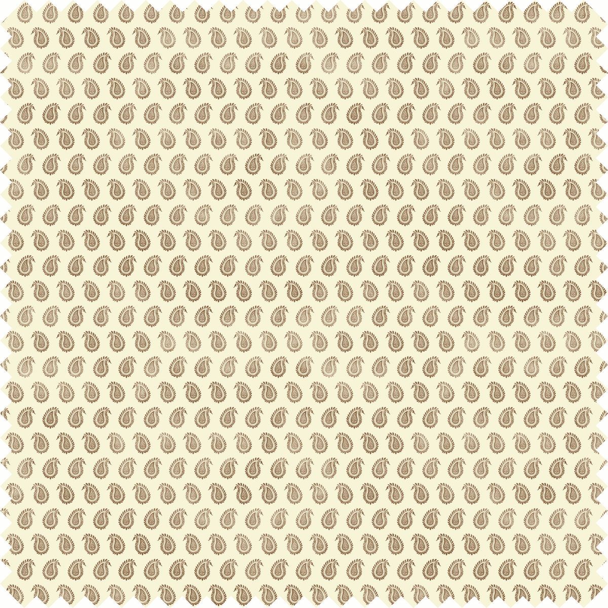 Pinewood Paisley Fabric Fabric in Mushroom