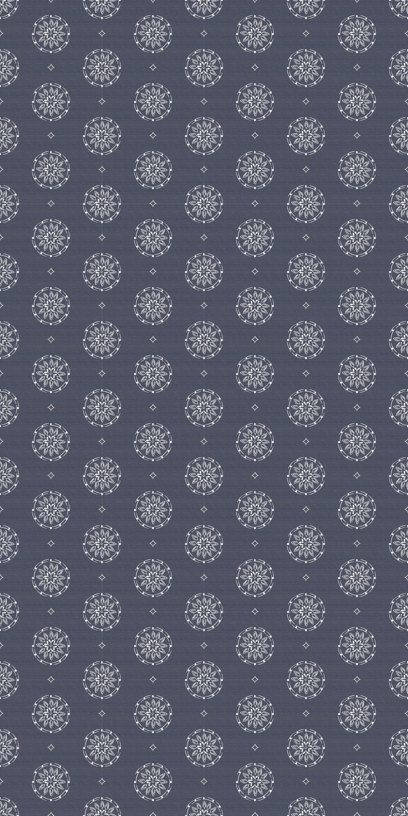 Pinwheel in Deep Blue color
