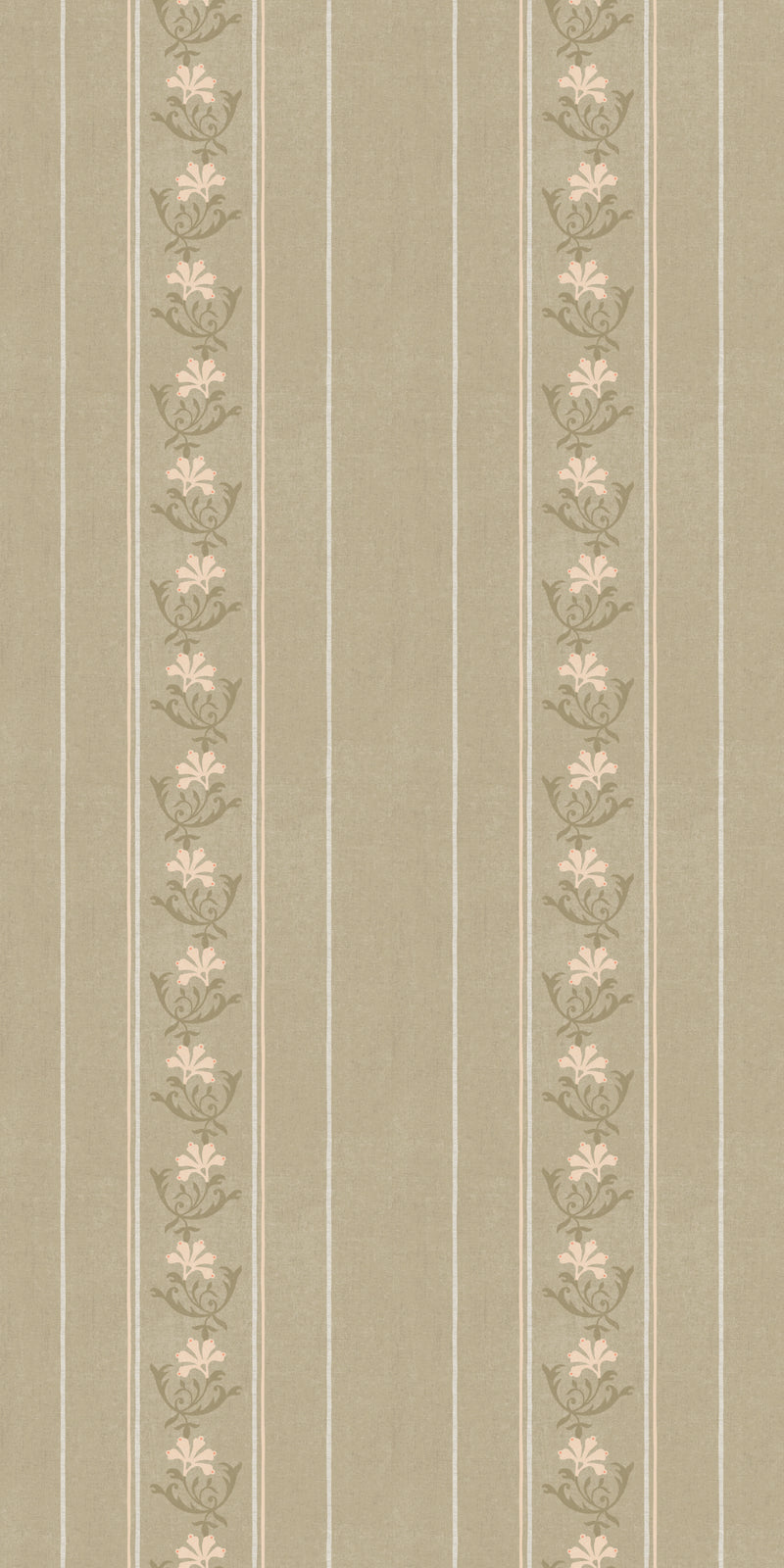 Posey Stripe in Moss color