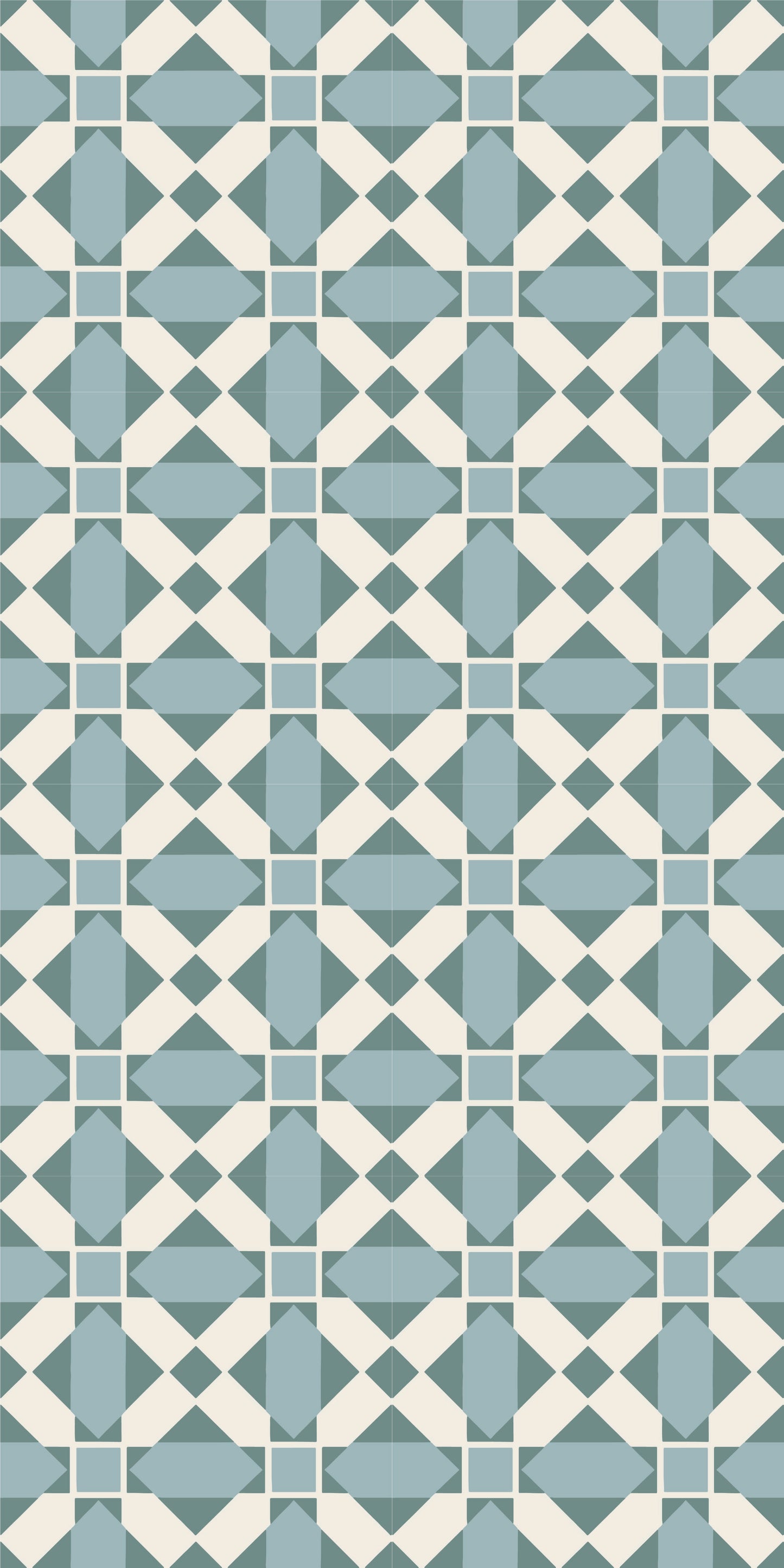 Quilt Block Tile Decal