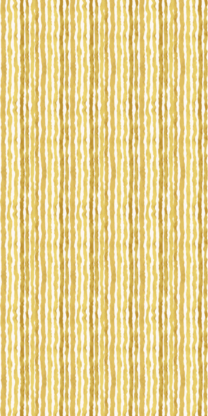 Ribbon Wallpaper in Saffron