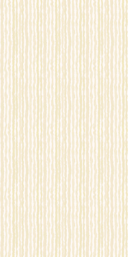 Ribbon Wallpaper in Wheat