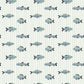 Image of School of Stripes in Green Wallpaper