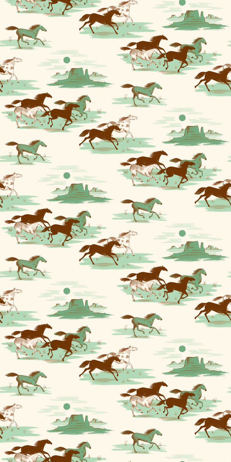 Stampede in Green/Brown color