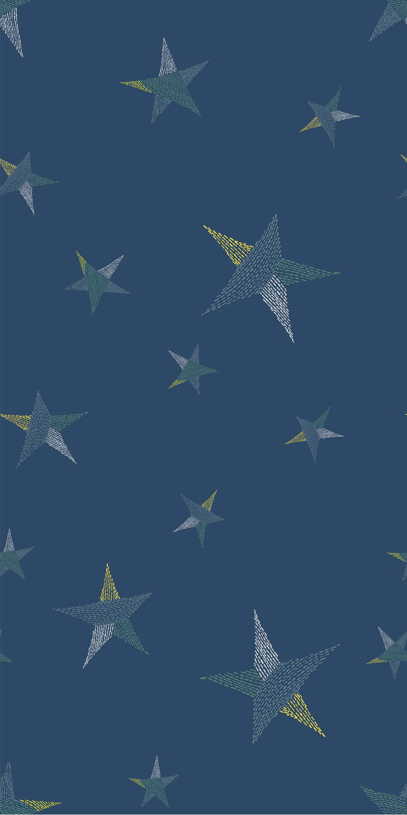 Stitched in the Stars in Dark Blue/Multi color