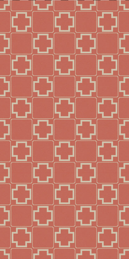 Test Terra Tile Decal Tile/Flooring in Terracotta
