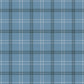 Image of Ticking Plaid in Denim Wallpaper