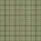 Image of Ticking Plaid in Moss Wallpaper