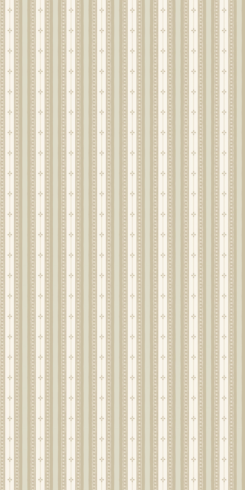 Trio Stripe in Alabaster color