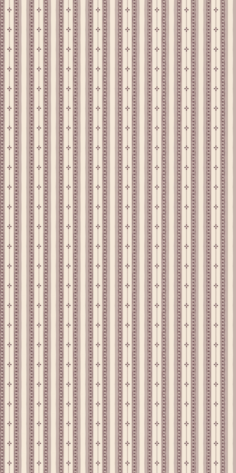 Trio Stripe in Mauve color